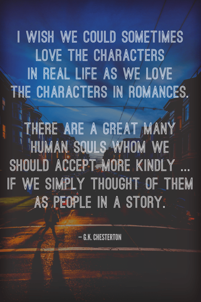 GK Chesterton romance real life jspark
