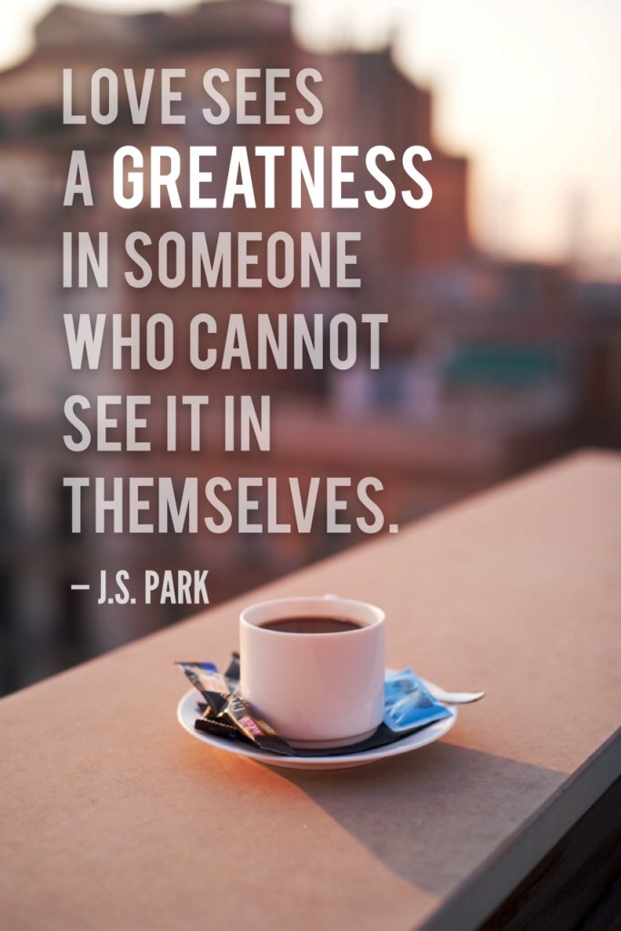 JS Park love sees a greatness instagram