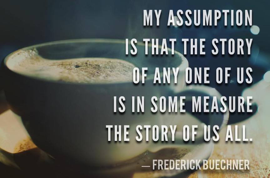 Frederick Buechner instagram story